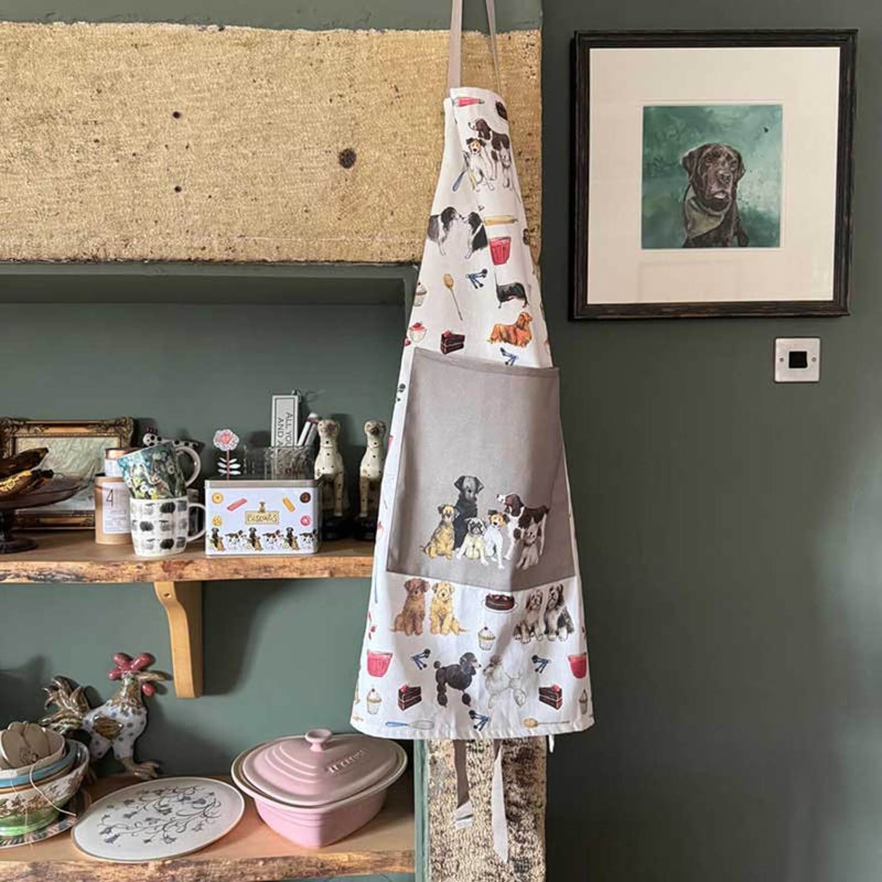 Alex Clark 100% Cotton Apron - Dogs And Treats