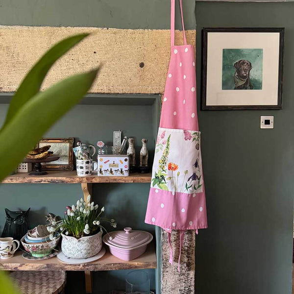 Alex Clark 100% Cotton Apron - Bee And Foxglove