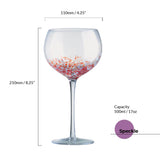 Anton Studio Designs 4-Piece 500ml Gin Glasses - Speckle