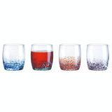 Anton Studio Designs 4-Piece 350ml DOF Glass Tumblers - Speckle