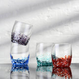 Anton Studio Designs 4-Piece 350ml DOF Glass Tumblers - Speckle