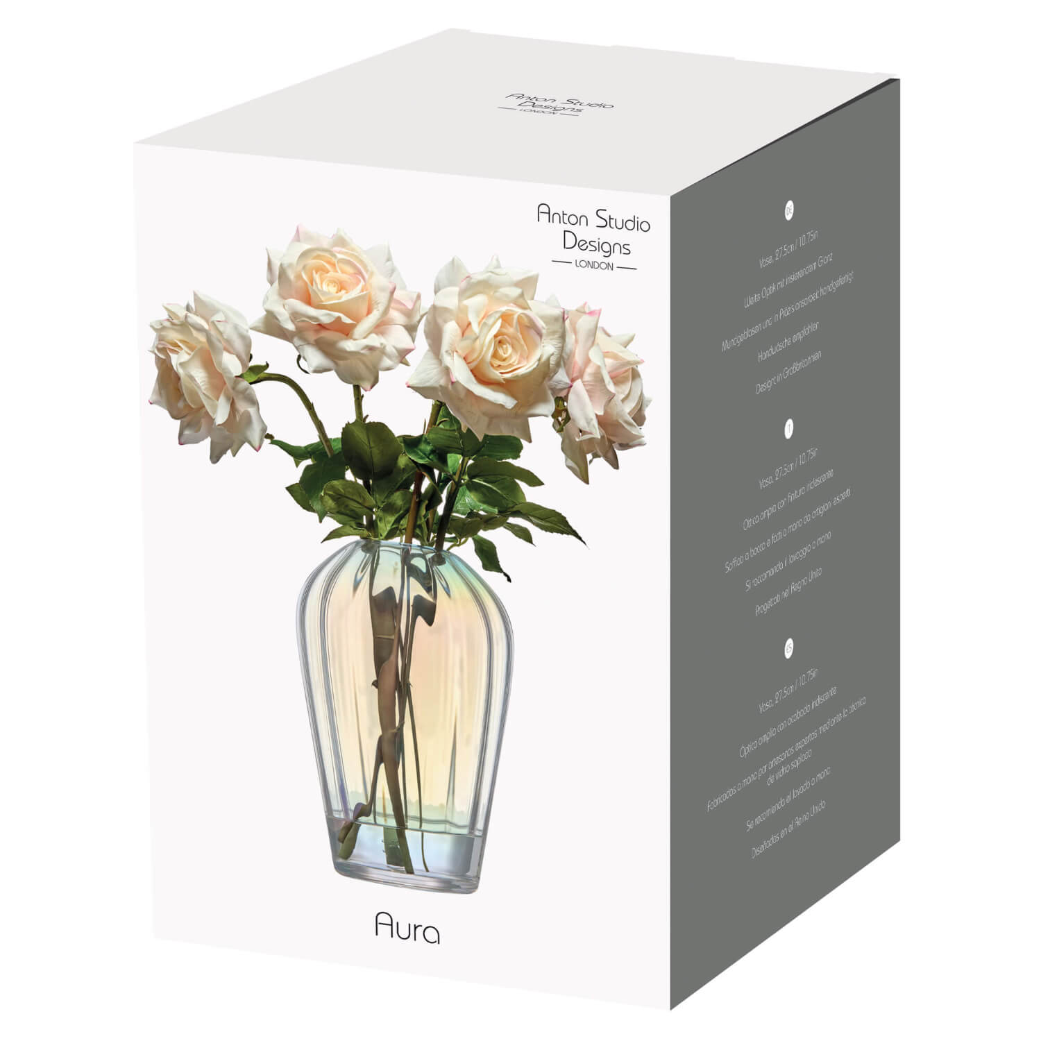 Buy Anton Studio Designs | Iridescent Aura Vase – Potters Cookshop