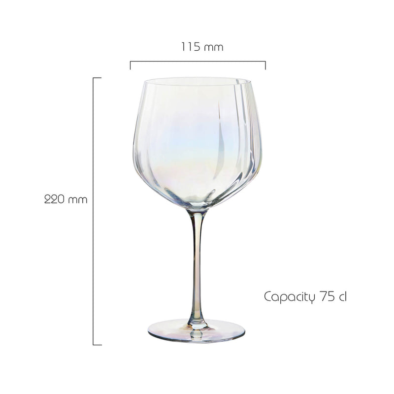 Anton Studio Designs 2-Piece 750ml Gin Glasses - Palazzo