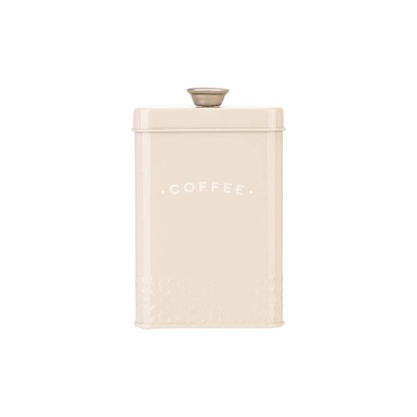 Artisan Street Coffee Storage Canister - Cream