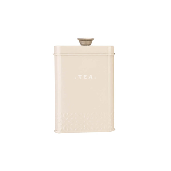 Artisan Street Tea Storage Canister - Cream