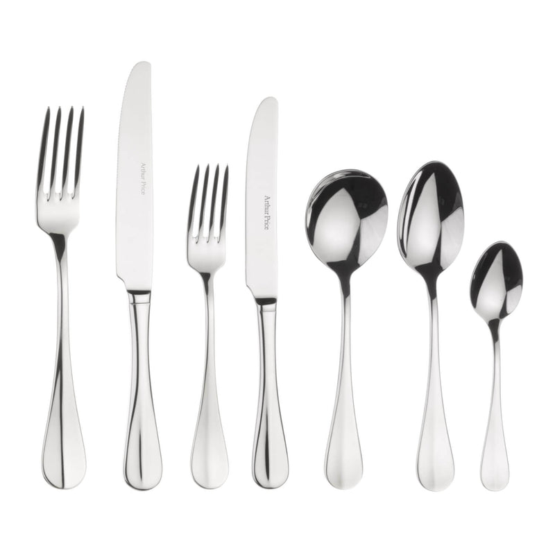 Arthur Price Baguette Stainless Steel Cutlery Set - 42-Piece