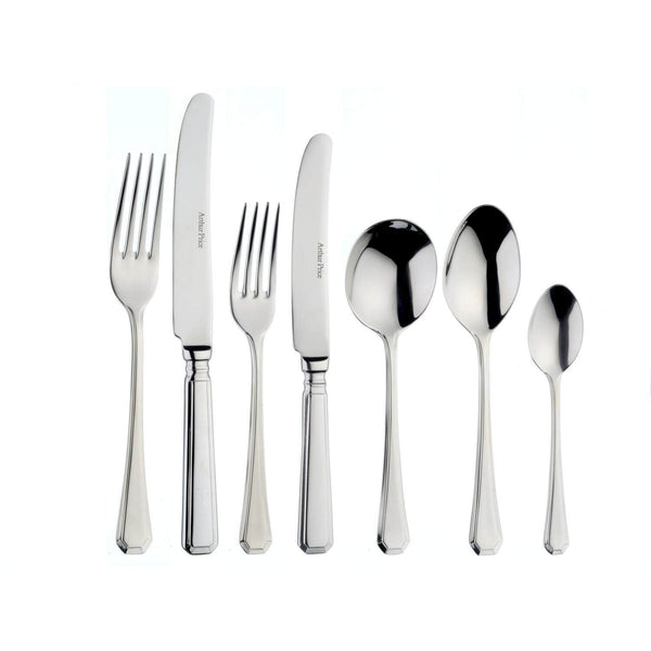 Arthur Price Grecian Stainless Steel Cutlery Set - 42-Piece