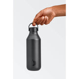 Chilly's Series 2 500ml Reusable Water Bottle - All Abyss Black