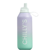 Chilly's Series 2 Flip Reusable Water Bottle - Morning Haze