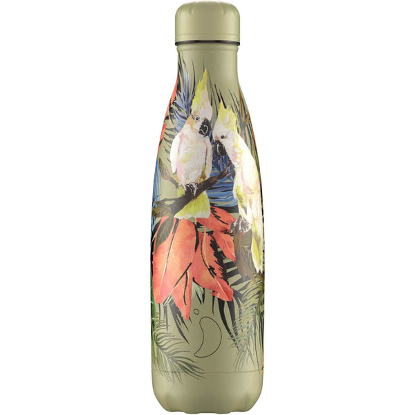 Chilly's 500ml Reusable Water Bottle - Tropical Cacatua