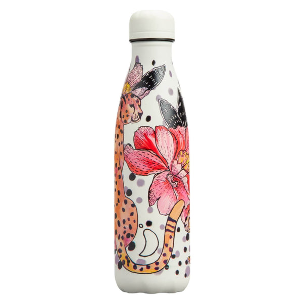 Chilly's 500ml Tropical Reusable Water Bottle - Cheetah Jungle