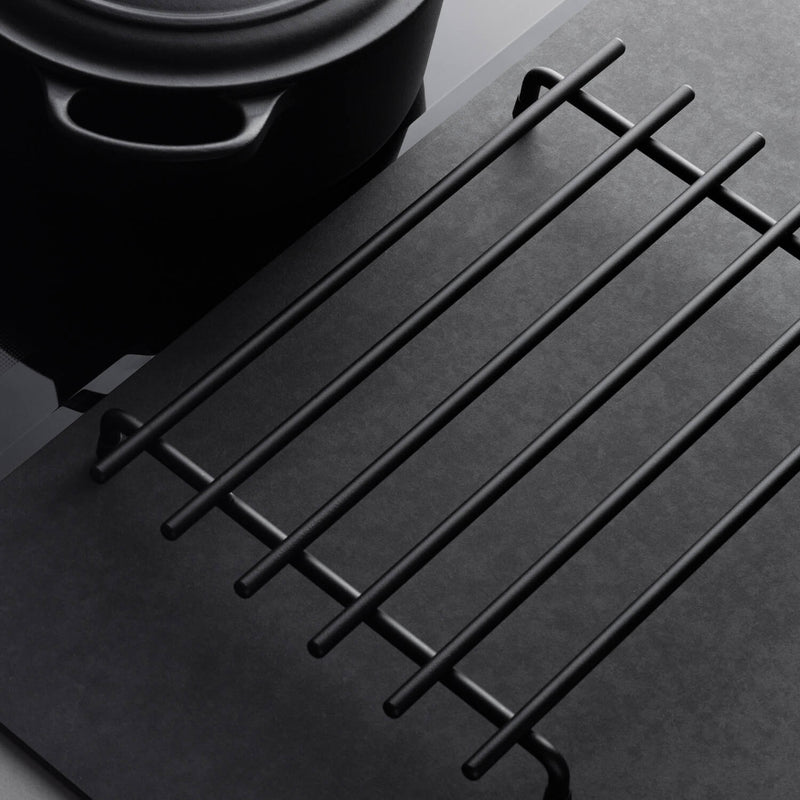 Kilo Deluxe Heavy Duty Black Trivet - Large