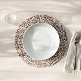Liga Set of 4 Round Cork Placemats - Beach Clean