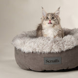 Scruffs Slumber Cat Ring Bed - Assorted Colours