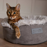 Scruffs Slumber Cat Ring Bed - Assorted Colours
