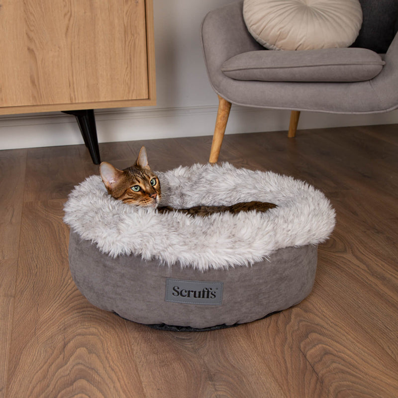 Scruffs Slumber Cat Ring Bed - Assorted Colours