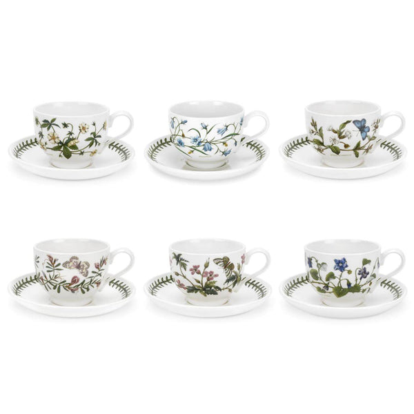 Portmeirion Botanic Garden Breakfast Cup & Saucer - Assorted
