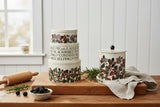Emma Bridgewater Set Of 3 Round Cake Tins - Blackberry