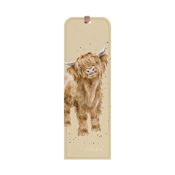 Wrendale Designs by Hannah Dale Bookmark - The Highlander - Highland Cow