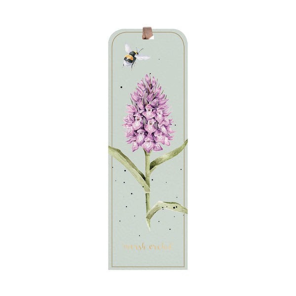 Wrendale Designs by Hannah Dale Bookmark - The Marsh Orchid - Bee