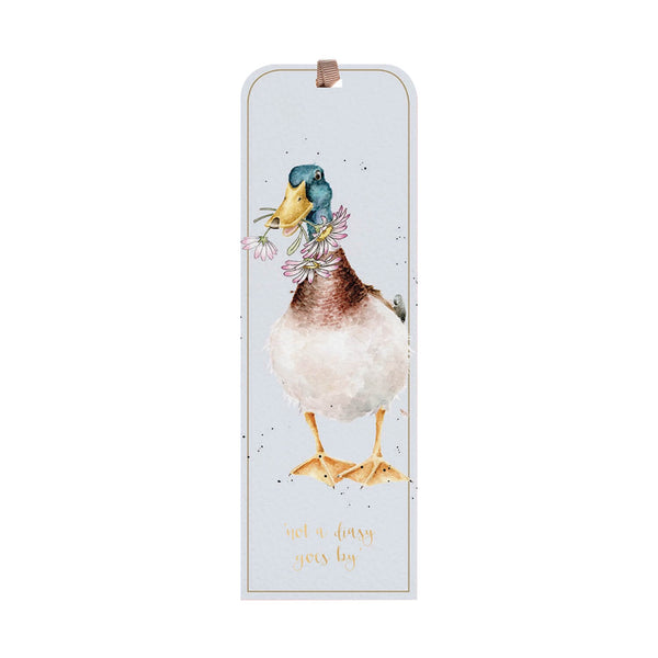 Wrendale Designs by Hannah Dale Bookmark - Not A Daisy Goes By - Duck