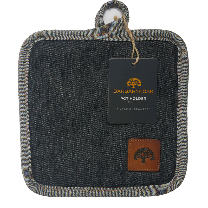 Barbary & Oak Denim 20cm Pot Holder
