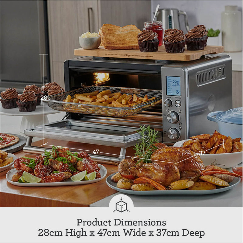 Sage Appliances the Smart Oven Air Fryer - Brushed Stainless Steel