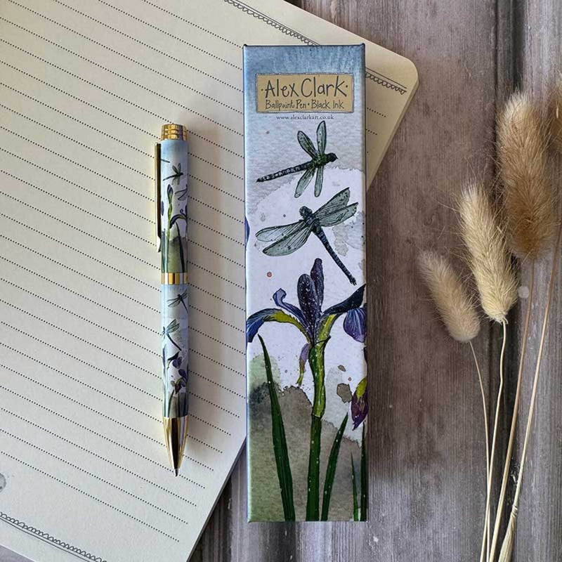 Alex Clark Ballpoint Pen - Dragonflies