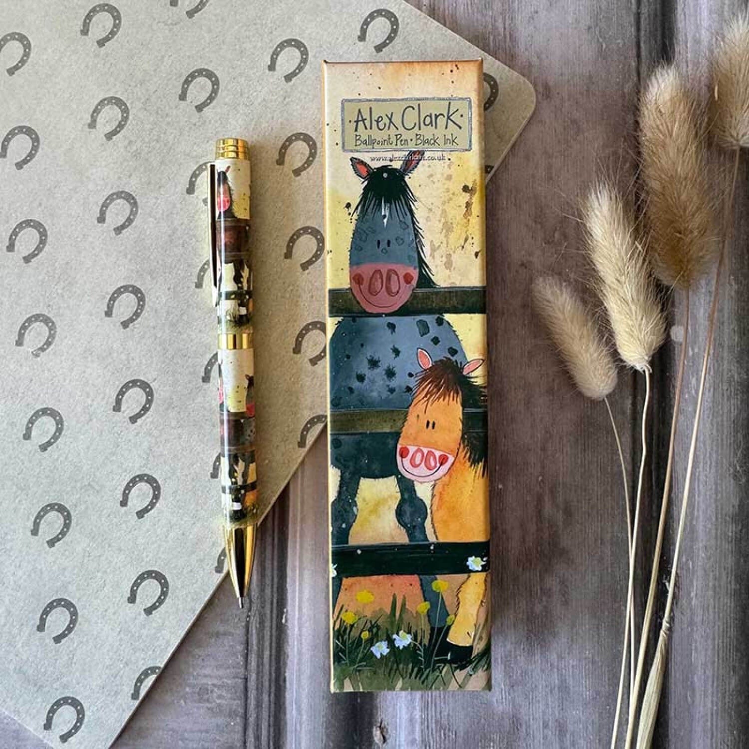 Buy Alex Clark | Ballpoint Pen - Ponies – Potters Cookshop