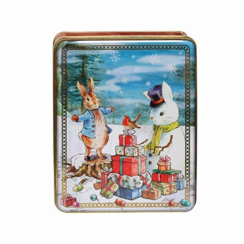 Peter Rabbit Christmas Deep Rectangular Tin