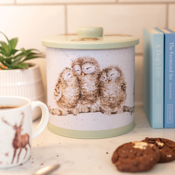 Wrendale Designs by Hannah Dale Owl Biscuit Barrel - The Country Set