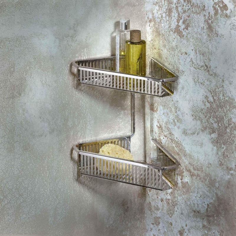 Robert Welch Burford Shower Double Corner Basket
