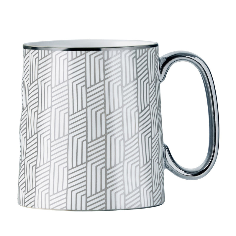 Bia International Geo 450ml Mug - Platinum