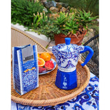 Bialetti X Dolce & Gabbana Blu Mediterraneo Coffee Tin with Ground Coffee