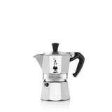 Bialetti Moka Express 3-Cup Stovetop Italian Coffee Pot - Silver