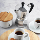 Bialetti Moka Express 3-Cup Stovetop Italian Coffee Pot - Silver