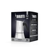 Bialetti Venus Induction 6-Cup Stainless Steel Italian Coffee Pot - Silver