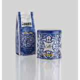 Bialetti X Dolce & Gabbana Blu Mediterraneo Coffee Tin with Ground Coffee