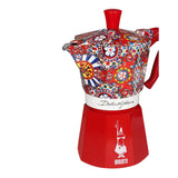 Bialetti X Dolce & Gabbana Sicilian 6-Cup Moka Express Italian Coffee Pot