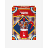 Bialetti X Dolce & Gabbana Sicilian 6-Cup Moka Express Italian Coffee Pot