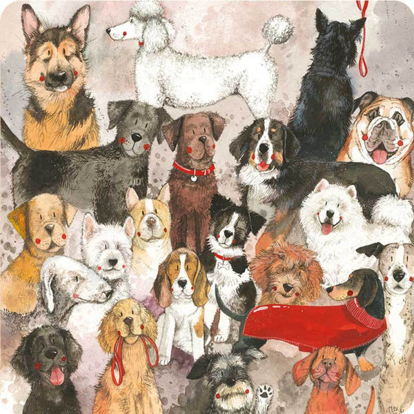 Alex Clark Coaster - Delightful Dogs