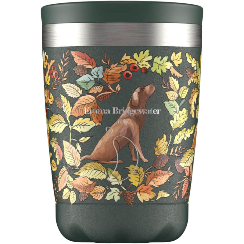 Chilly's 34cl Emma Bridgewater Coffee Cup - Dogs In The Wood