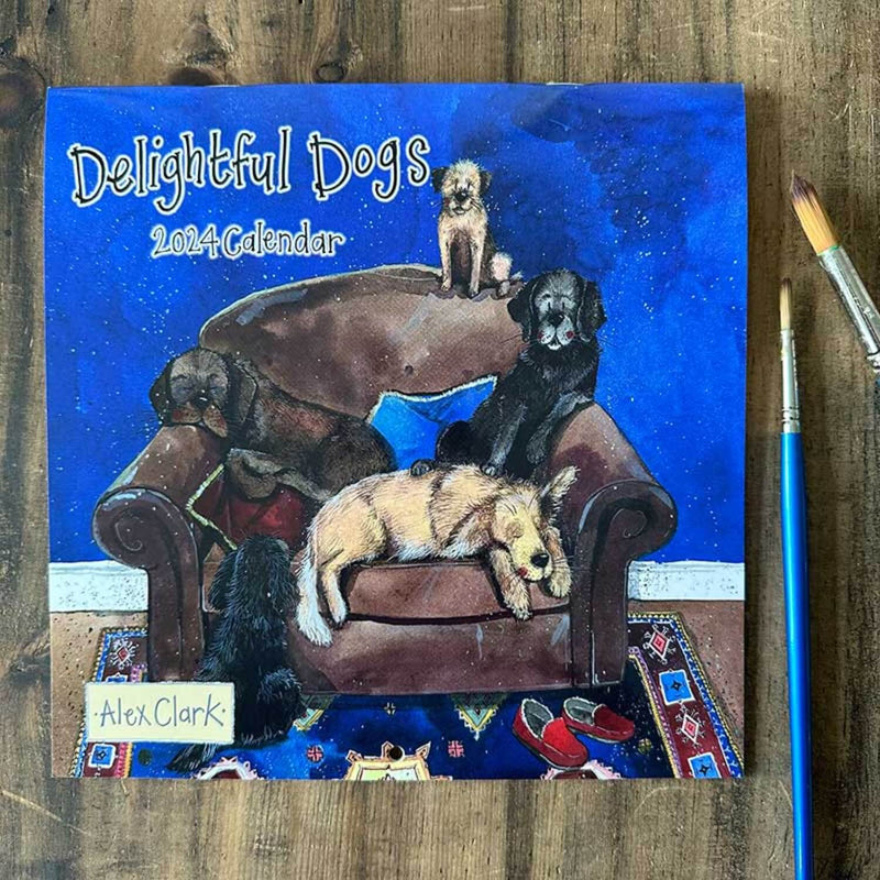 Buy Alex Clark | 2024 Calendar - Delightful Dogs โ Potters Cookshop Buy Alex Clark | 2024 Calendar - Delightful Dogs โ Potters Cookshop