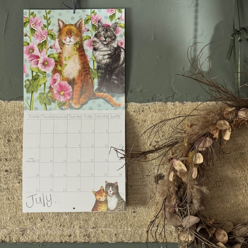 Alex Clark 2026 Calendar - Charismatic Cats