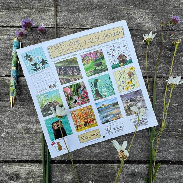 Alex Clark 2026 Calendar - It's The Little Things In Life