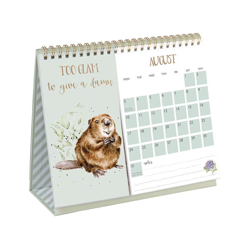 Wrendale Designs by Hannah Dale 2026 Desk Calendar