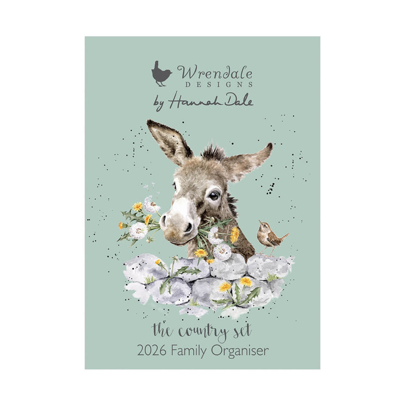 Wrendale Designs by Hannah Dale 2026 Family Calendar - The Country Set