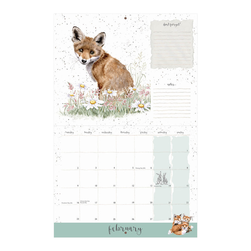 Wrendale Designs by Hannah Dale 2026 Landscape Calendar - The Country Set
