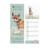 Wrendale Designs by Hannah Dale 2026 Slim Calendar - The Country Set
