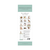 Wrendale Designs by Hannah Dale 2026 Slim Calendar - The Country Set